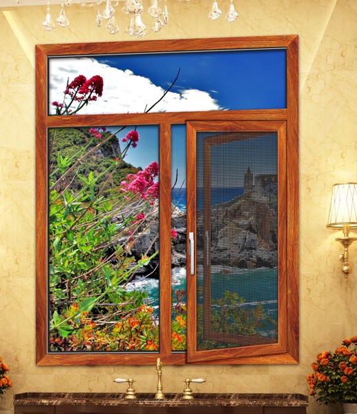 FDS140系列防盜一體平開(kāi)門(mén)窗